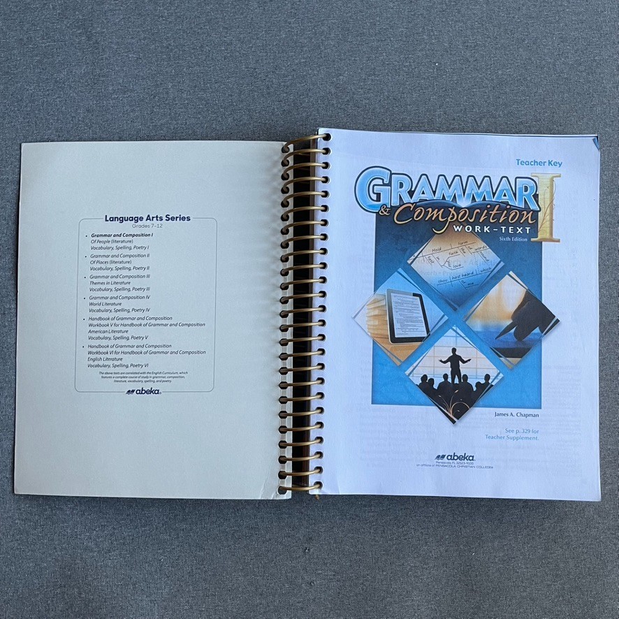 Abeka Grammar and Composition I Sixth Edition