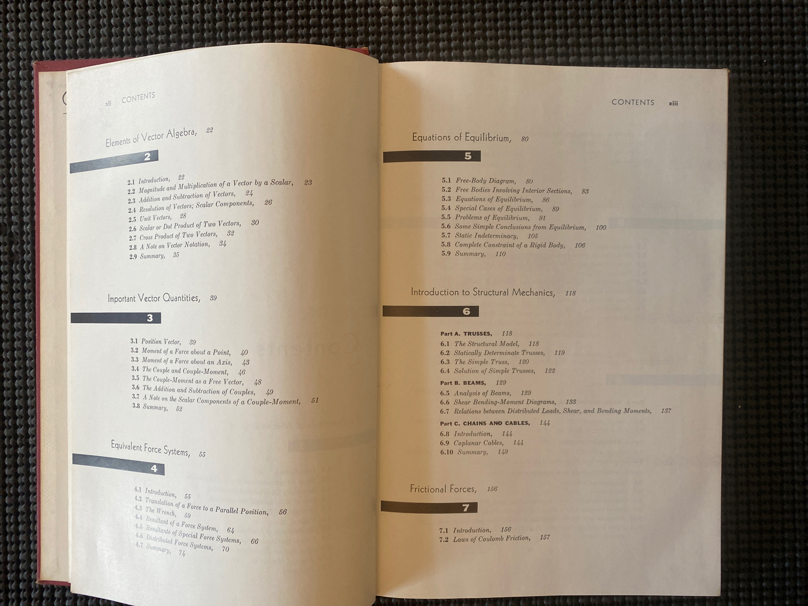 Engineering Mechanics ~ Statics By Irving H Shames 3rd Printing 1961 (HC)