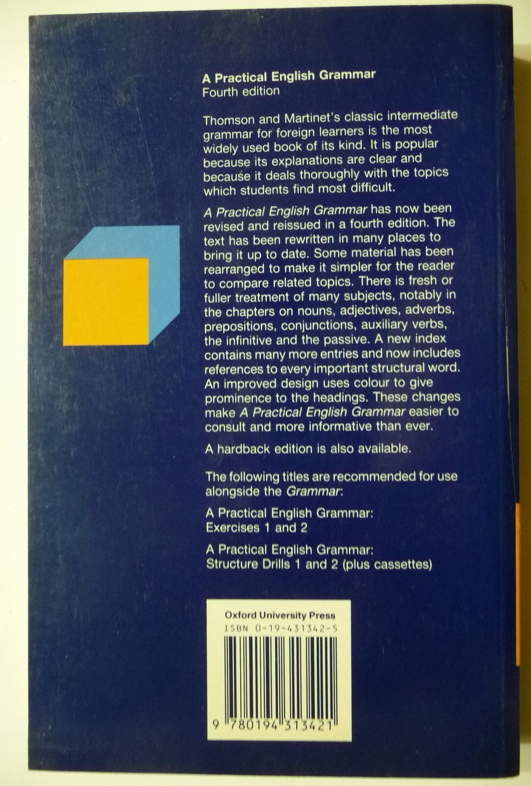 A Practical English Grammar: Fourth Edition