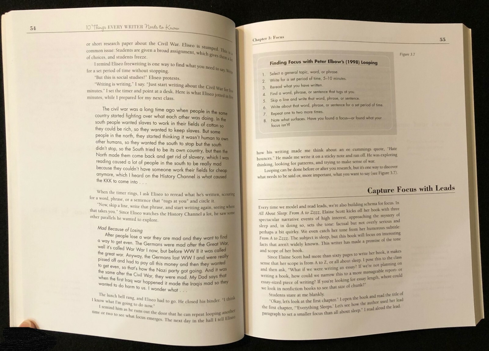 10 Things Every Writer Needs to Know By Jeff Anderson (2011, Stenhouse)