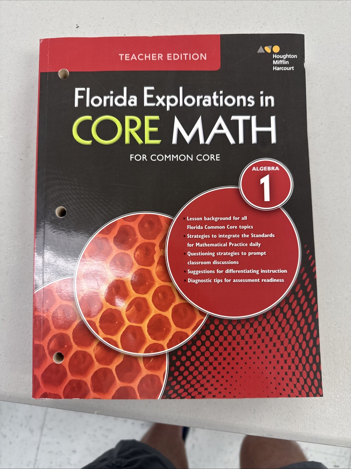 Algebra 1 EXPLORATIONS IN CORE MATH (TEACHER’S EDITION) For Common Core (2012)