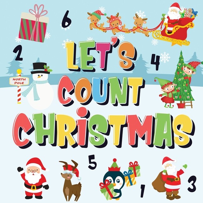 Let’s Count Christmas!: Can You Find & Count Santa, Rudolph The Red-Nosed R…