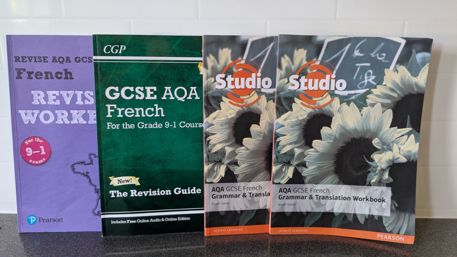 AQA GCSE French 9-1 Complete Revision Bundle – 4 Books