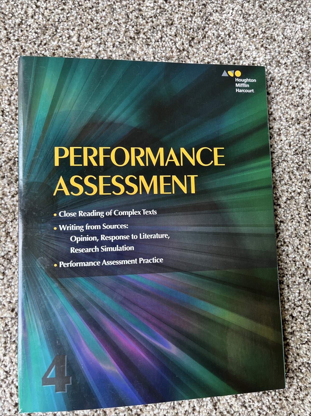 Performance Assessment Student Grade 4 By Houghton Mifflin Harcourt