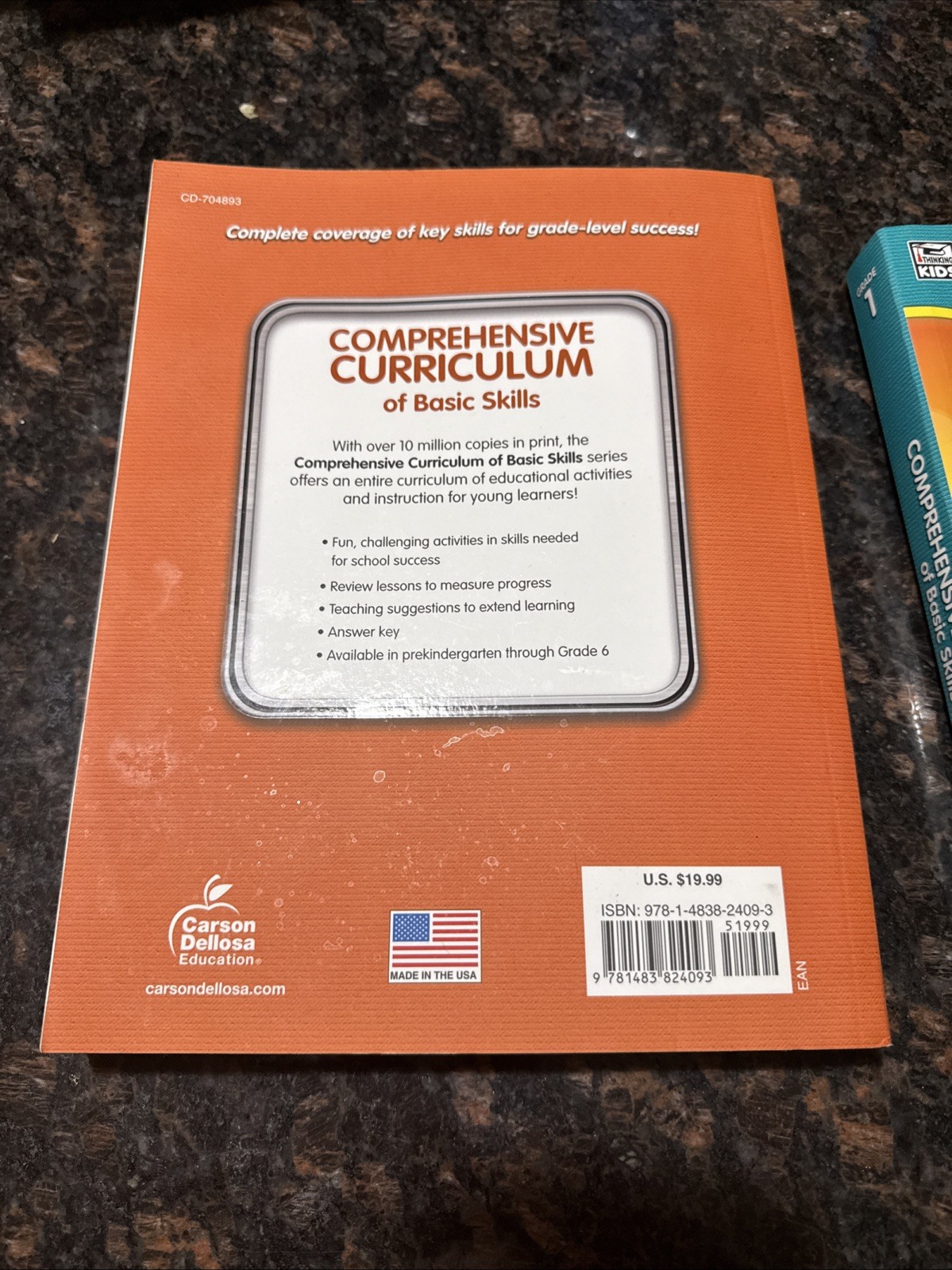 Thinking Kids Comprehensive Curriculum Kindergarten & 1st Grade