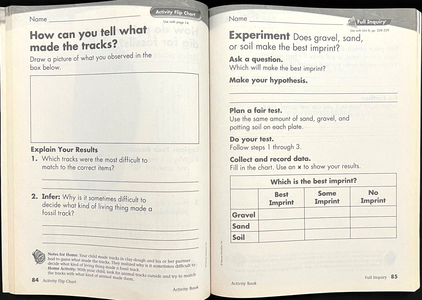 2nd Grade – SCIENCE – ACTIVITY BOOK – TEACHER EDITION (2006, Foresman)
