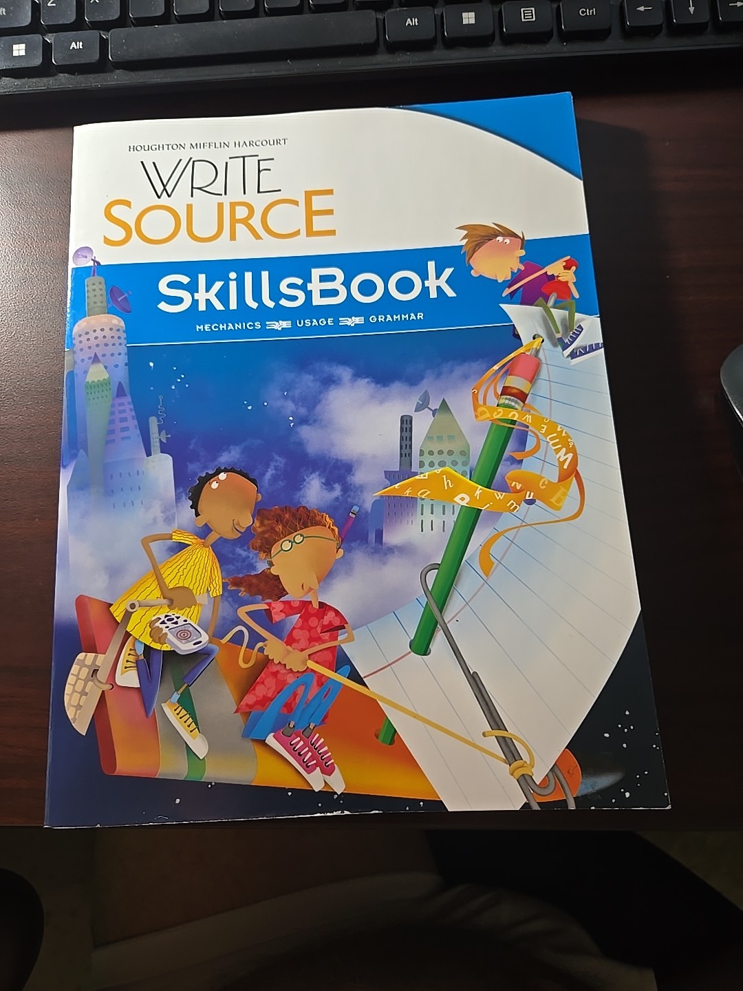Grade 5 Writing Skills Book: Mechanics, Usage, Grammar Houghton Mifflin Harcourt