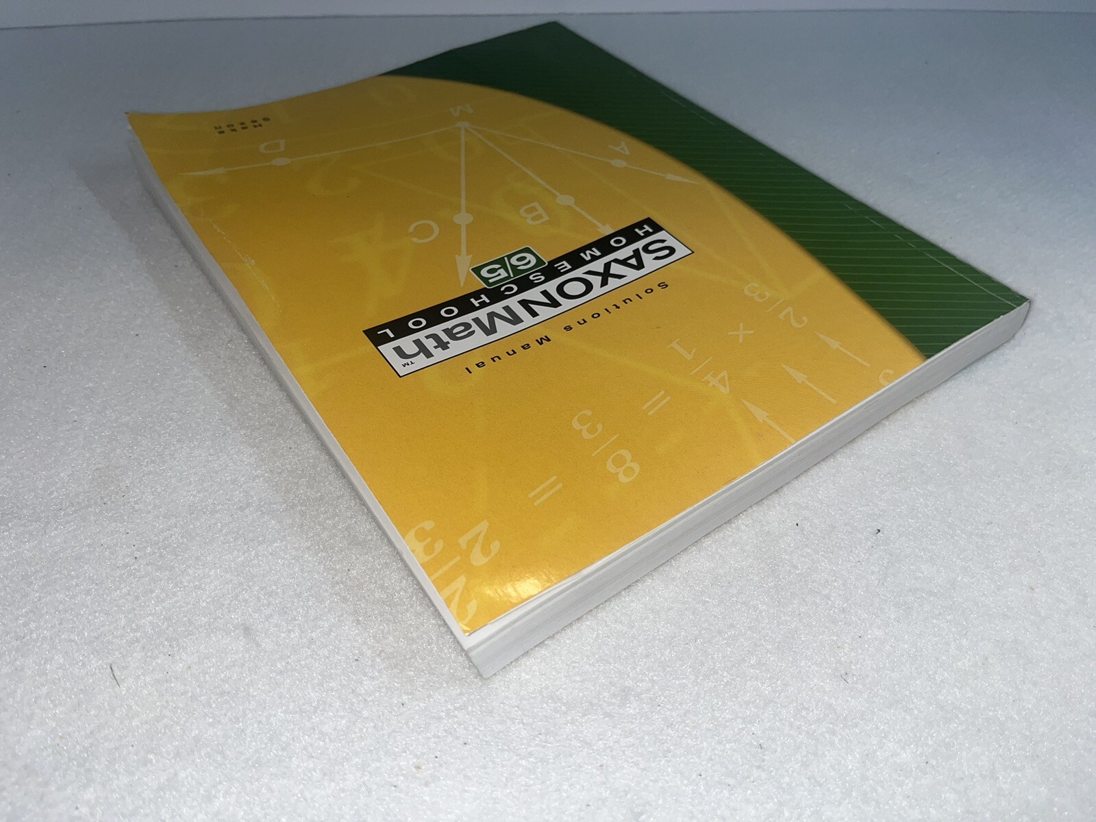 Saxon Math 6/5 : Homeschool Solutions Manual by Stephen Hake and Saxon