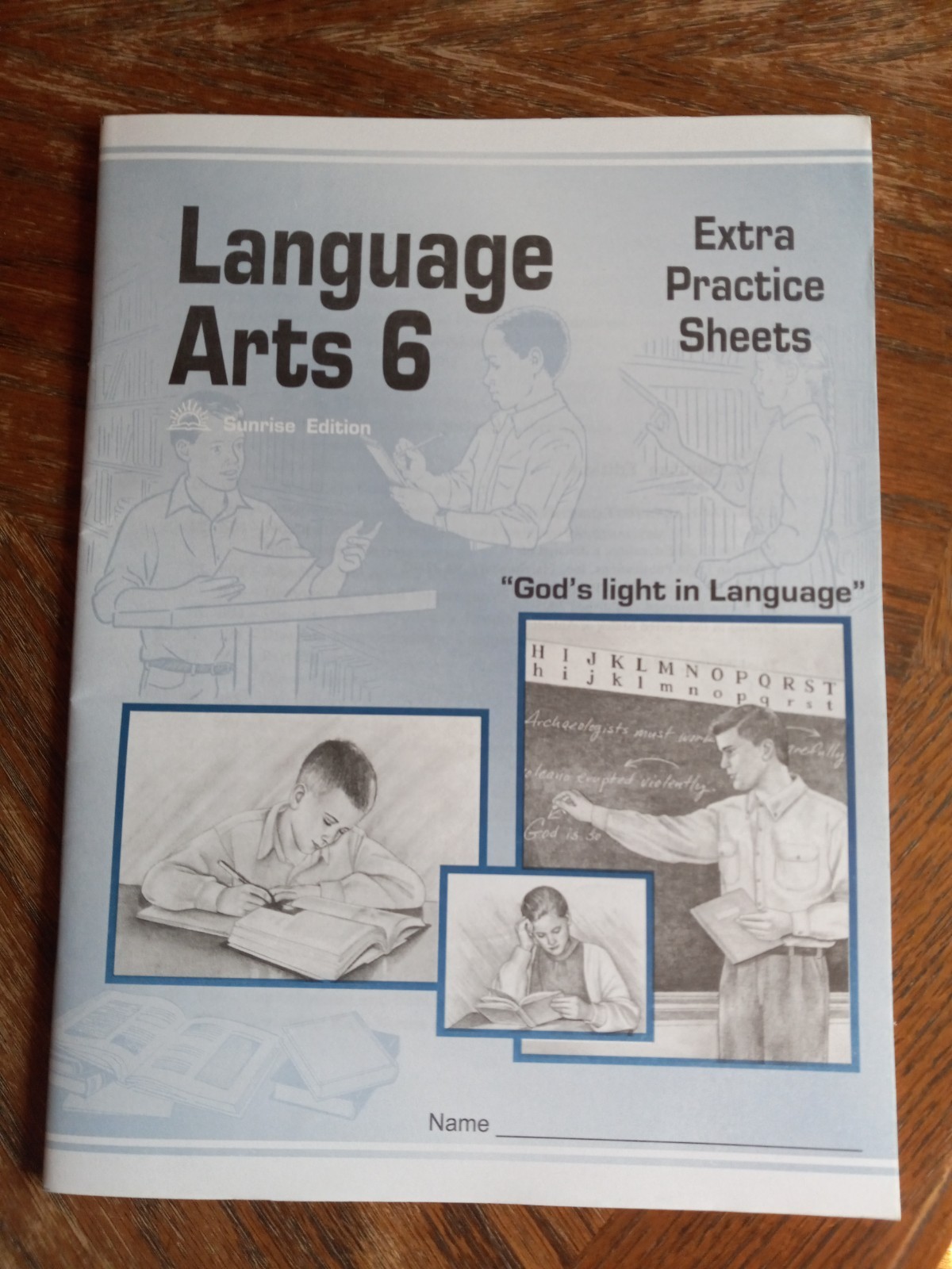 CLE Christian Light Education Homeschool Elementary 6th Grade Language Arts 6New