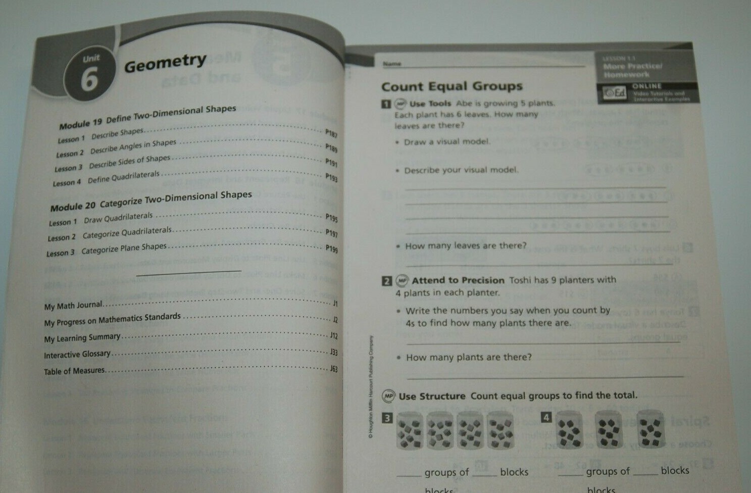 into Math – Grade 3 Practice & Homework Journal – HMH Houghton Mifflin Harcourt