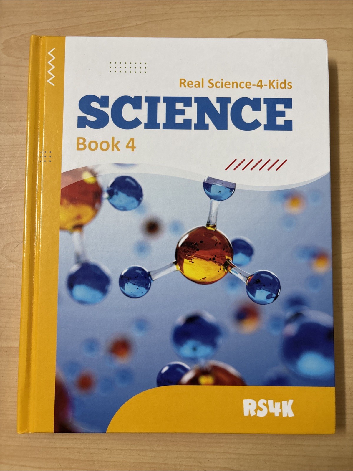 Real Science-4-Kids Science Book 4 Hardcover Rebecca Woodbury 2024 VG Homeschool
