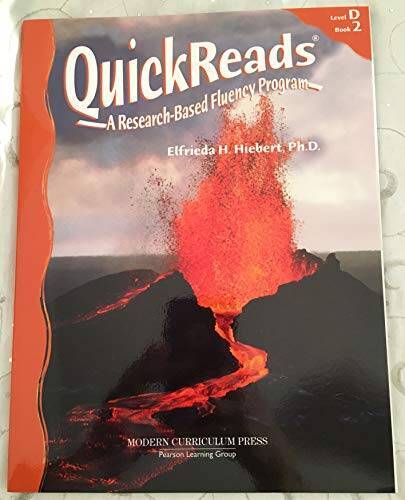 MODERN CURRICULUM PRESS QUICKREADS LEVEL D BOOK 2 STUDENT EDITION 2003C – GOOD