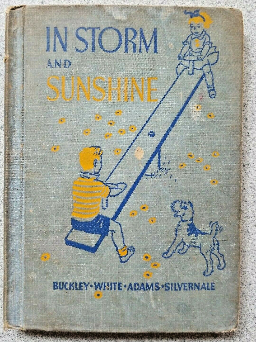 1938 In Storm And Sunshine by Buckley White Adams Silvernale school reading book
