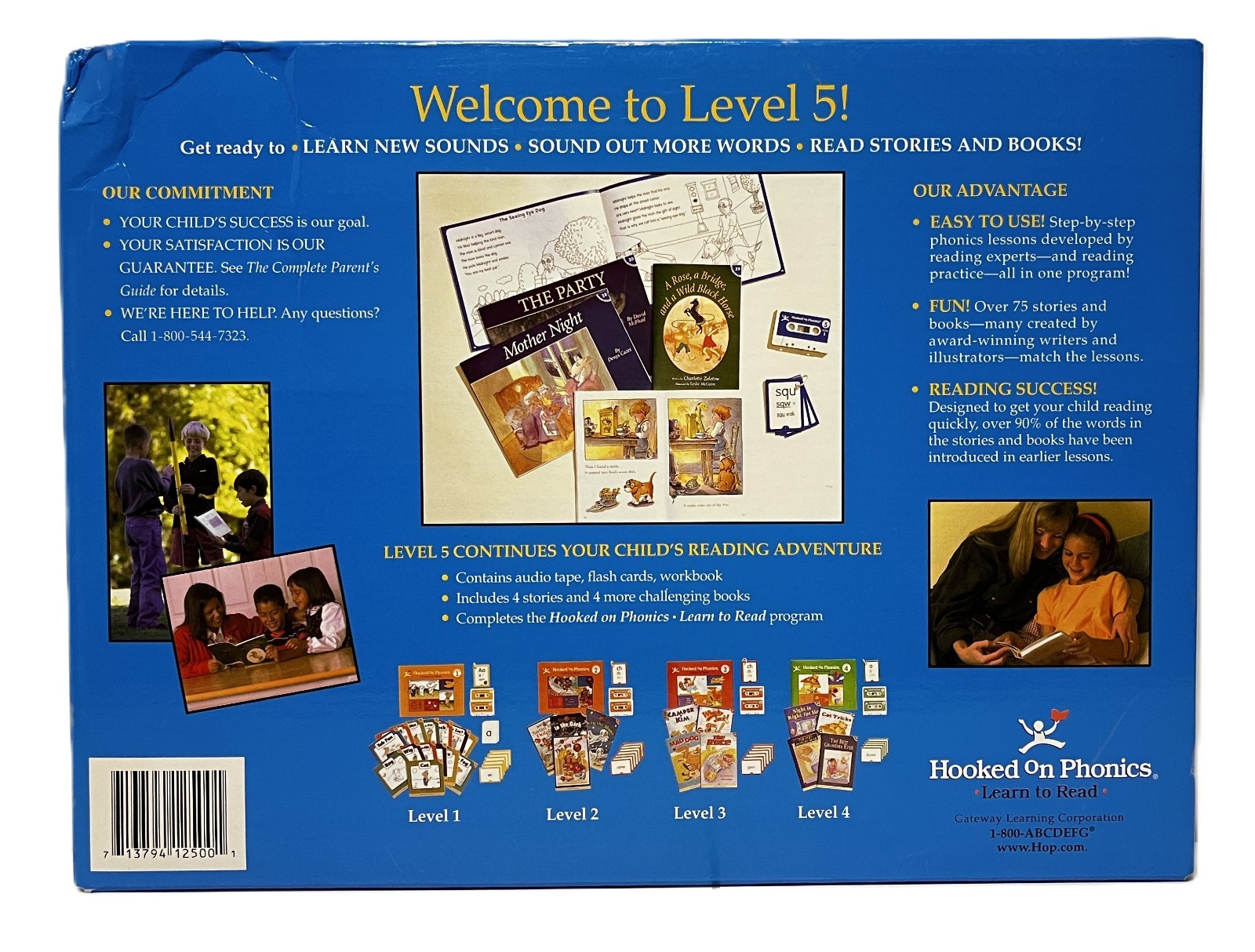 Hooked on Phonics Learn To Read Set Levels 2 – 4- 5