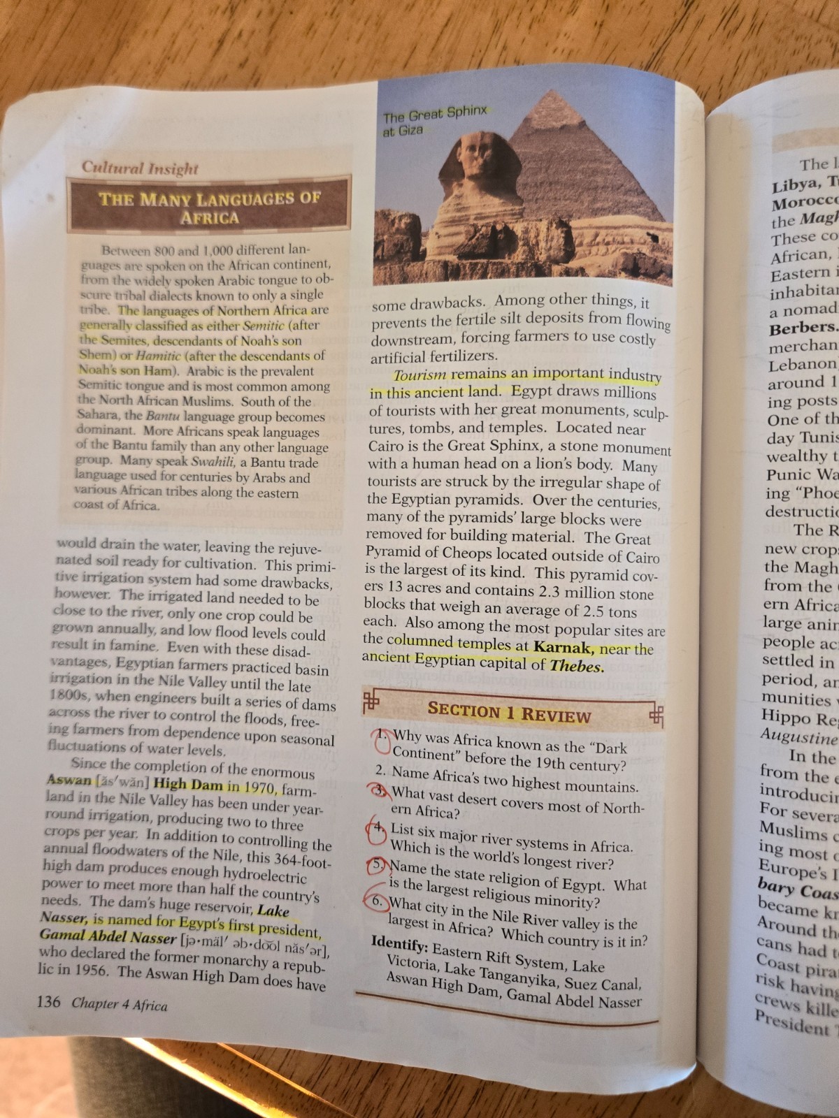 Abeka World Geography Grade 9 Second Edition Used