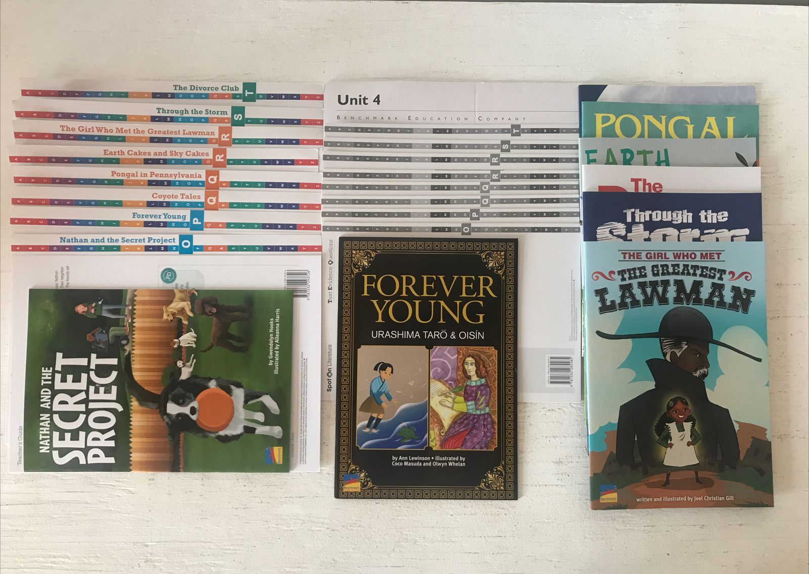 8 Leveled Texts – Text Evidence Questions + Teacher’s Guide From Grade 4 Unit 4