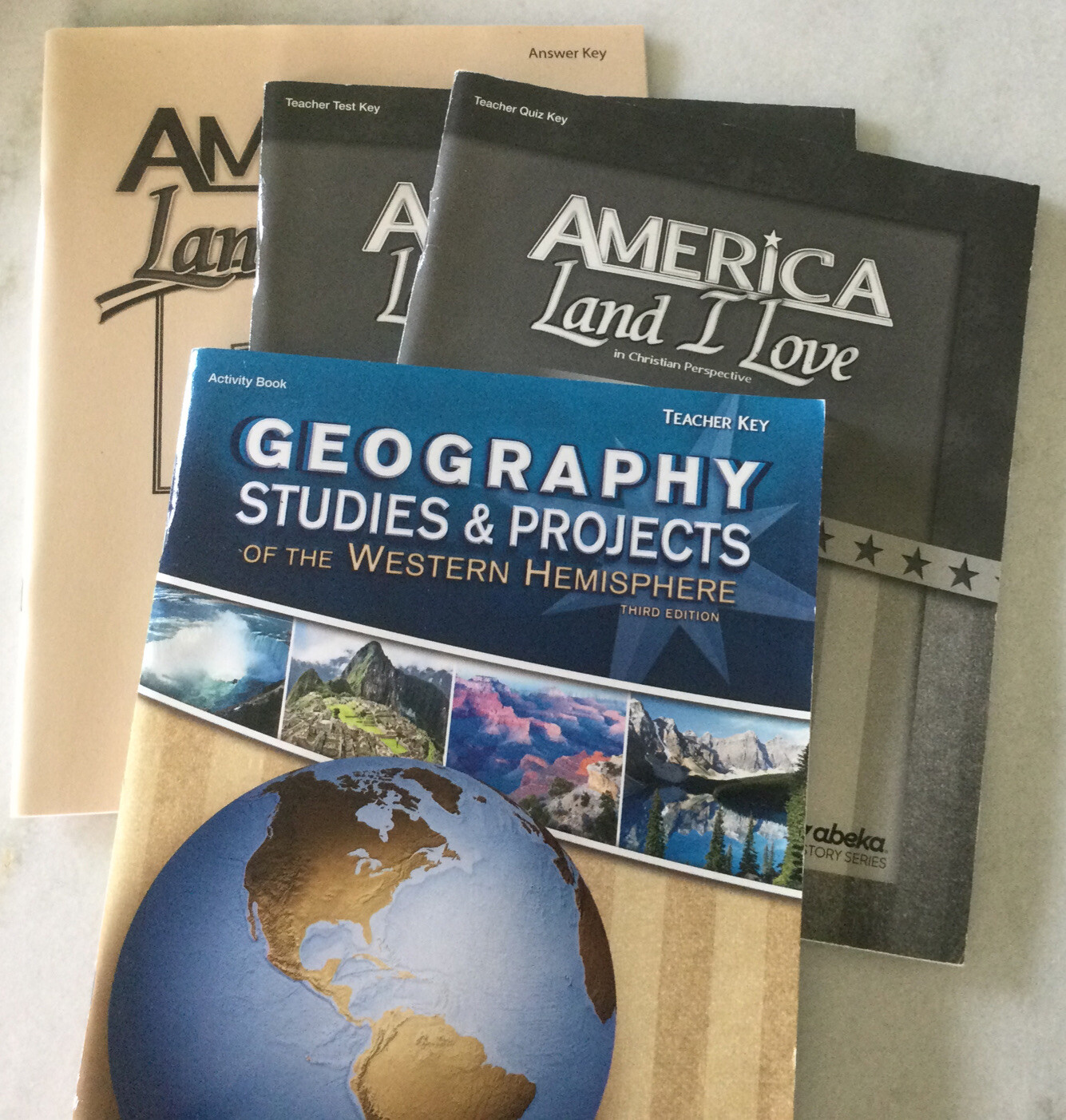 Abeka Geography Studies and Projects Of Western Hemisphere Activity Teacher Key