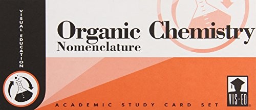 ORGANIC CHEMISTRY NOMENCLATURE VIS-ED CARDS – 1983