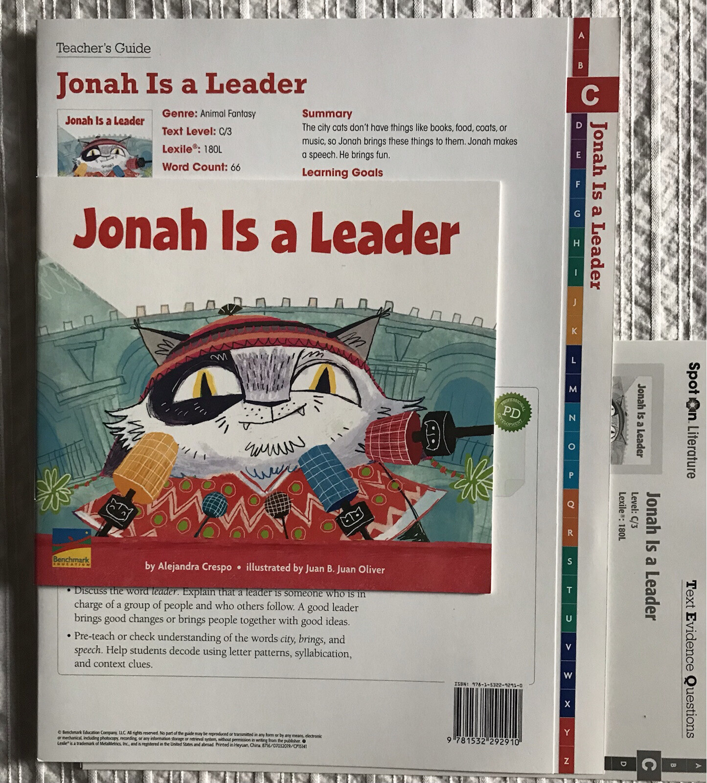 Benchmark Education Grade K Unit 6:Johah Is A Leader – Alejandra – Oliver Crespo