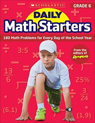 Daily Math Starters: Grade 6: – Paperback – VERY GOOD