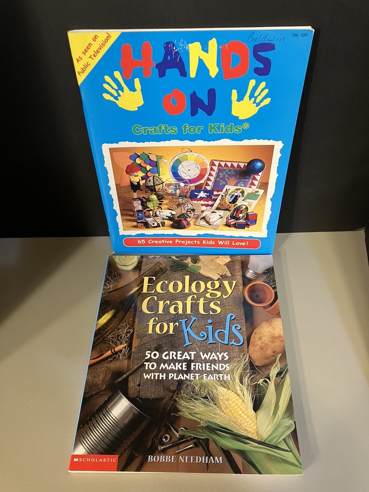 (Lot of 2) Hands On Crafts for Kids & Ecology Crafts for Kids – Resource Books
