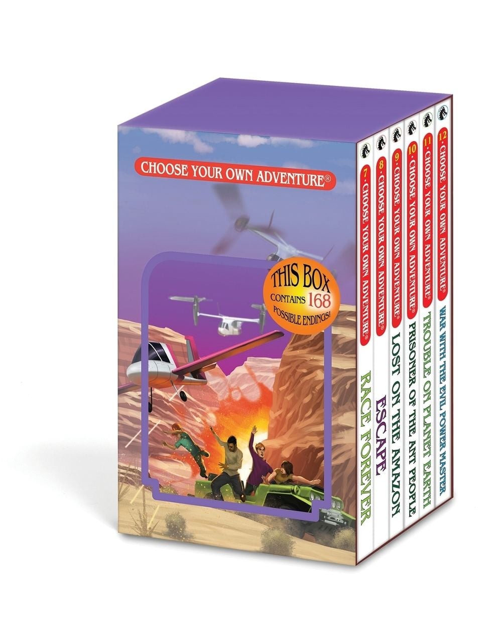 Choose Your Own Adventure 6-Book Boxed Set #2: Race Forever; Escape, Lost on the