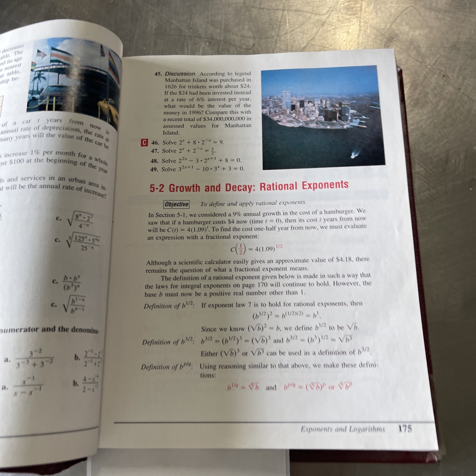 Advanced Mathematics: Precalculus – Hardcover, by Brown Richard