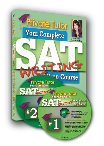 PRIVATE TUTOR – WRITING – 5-HOUR INTERACTIVE SAT PREP By Amy Lucas **BRAND NEW**