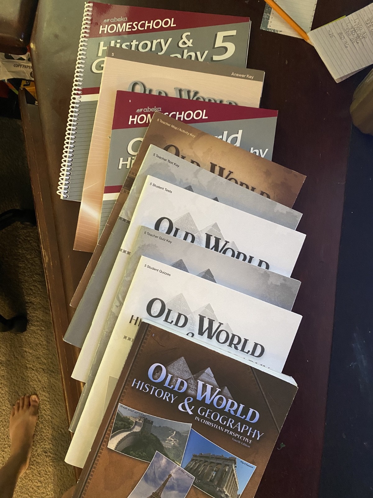 Abeka 5th Grade History – Old World History & Geography LAST CHANCE ends 7/31