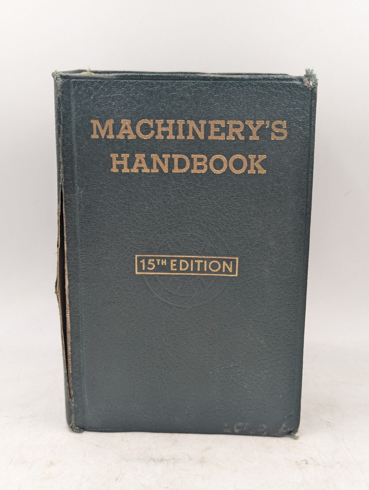 Machinery’s Handbook 15th Edition 1956, The Industrial Press, 1911 Pages, Green