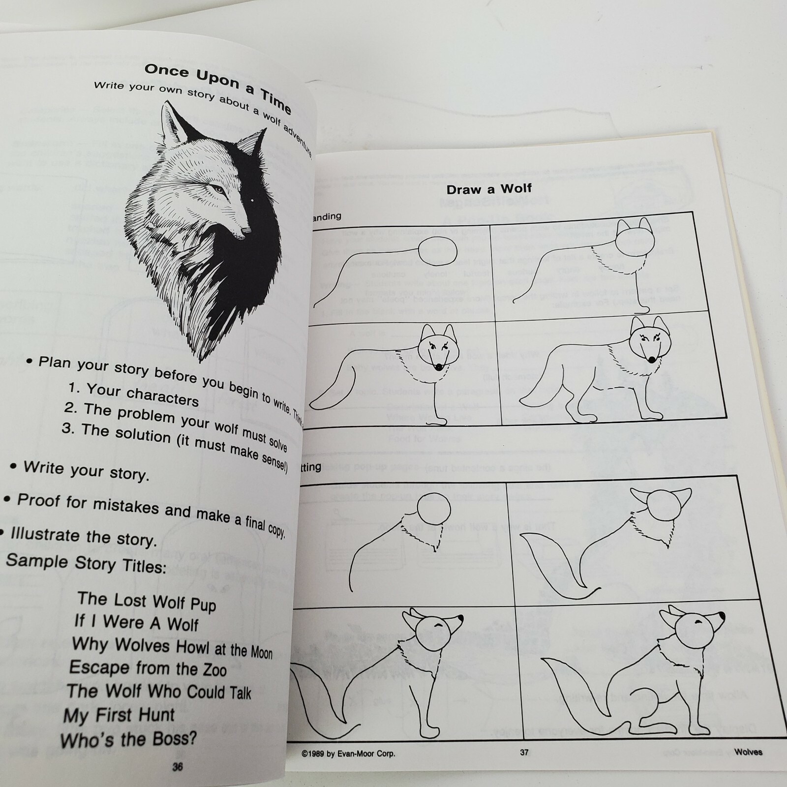 Jo Ellen Moore Teacher’s Resource Guide Unit About Wolves Science Literature