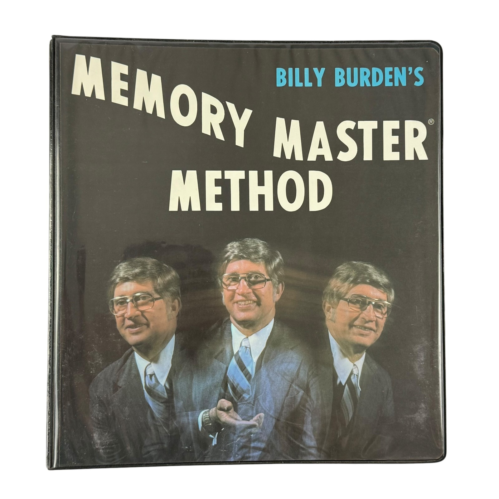Billy Burden’s Memory Master Method Study Guide & Audio Cassettes 1976 Vintage