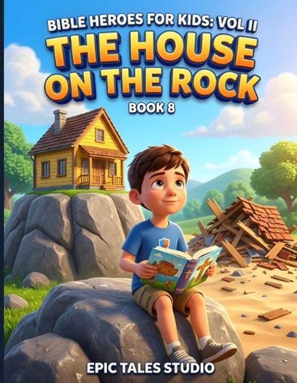 Bible Heroes for Kids: Vol II The House on the Rock – Book 8: A Story About Stro