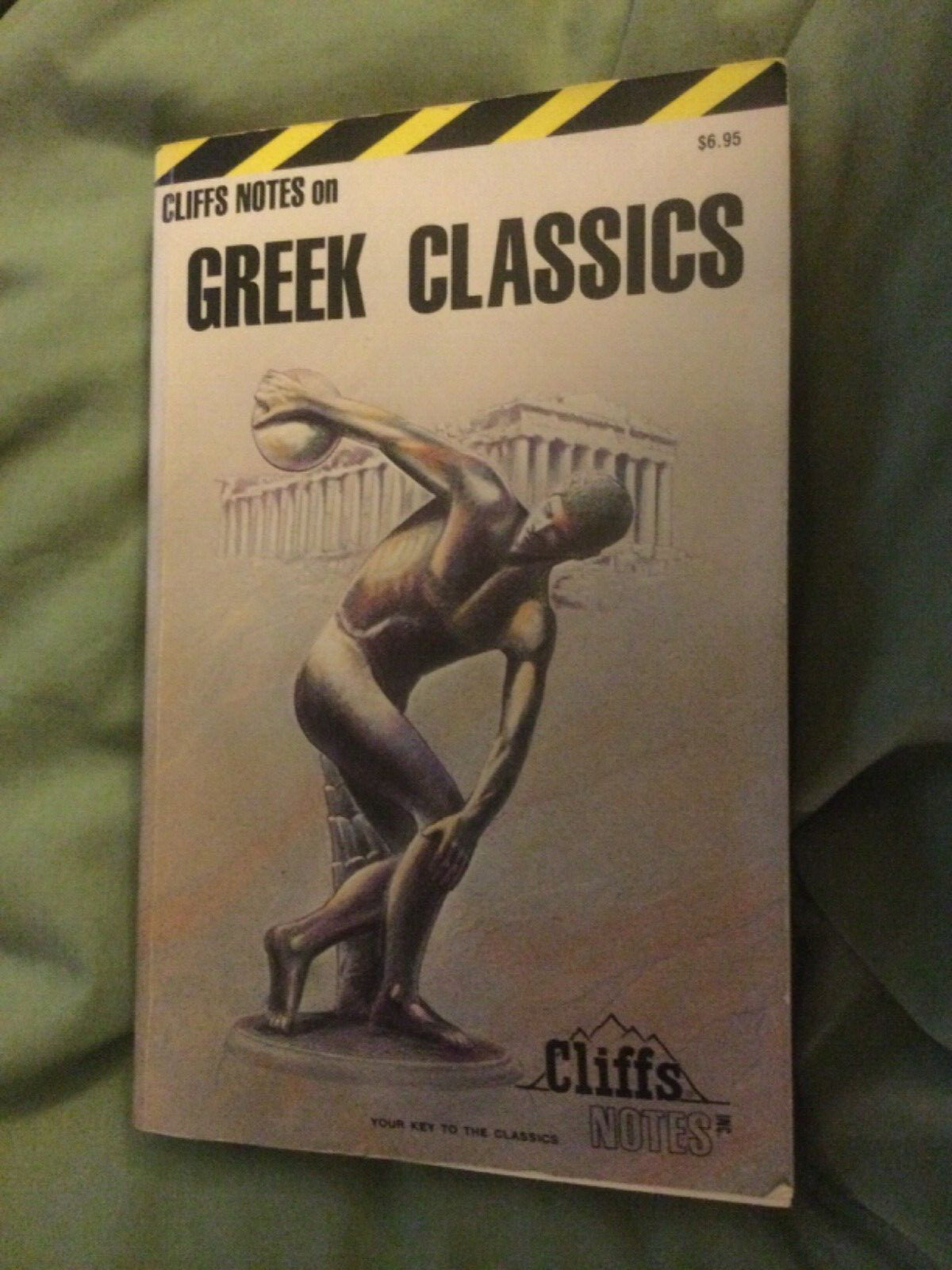 CLIFF NOTES ON GREEK CLASSICS, 1988