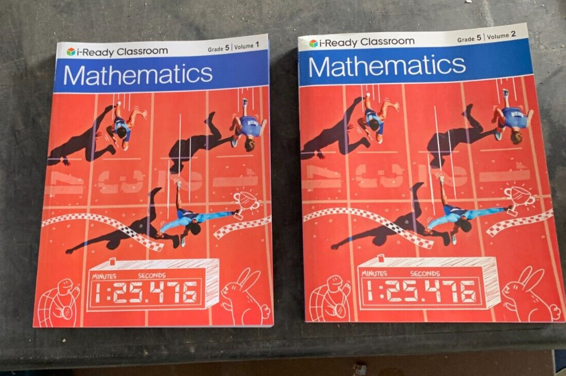 Ready Classroom Mathematics Grade 5 Student Volume 1 & 2 2020