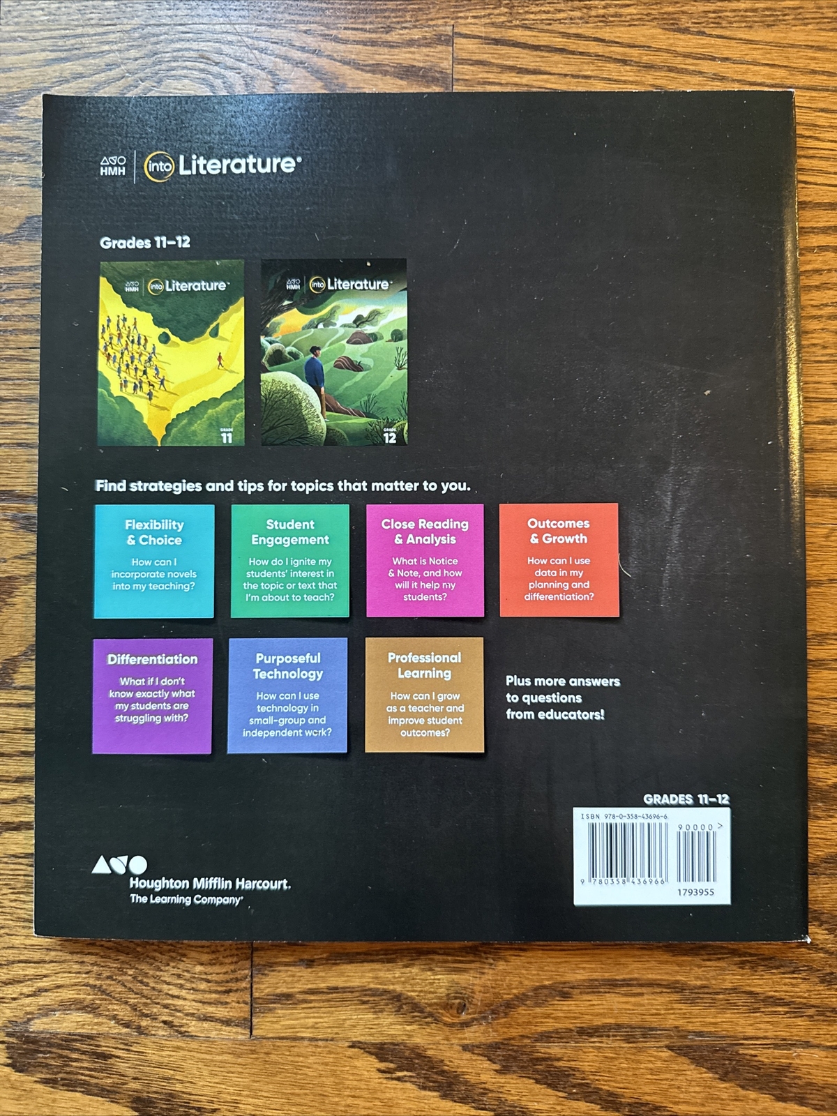 HMH Into Literature Program Guide Surviving & Thriving in Classroom Grades 11-12