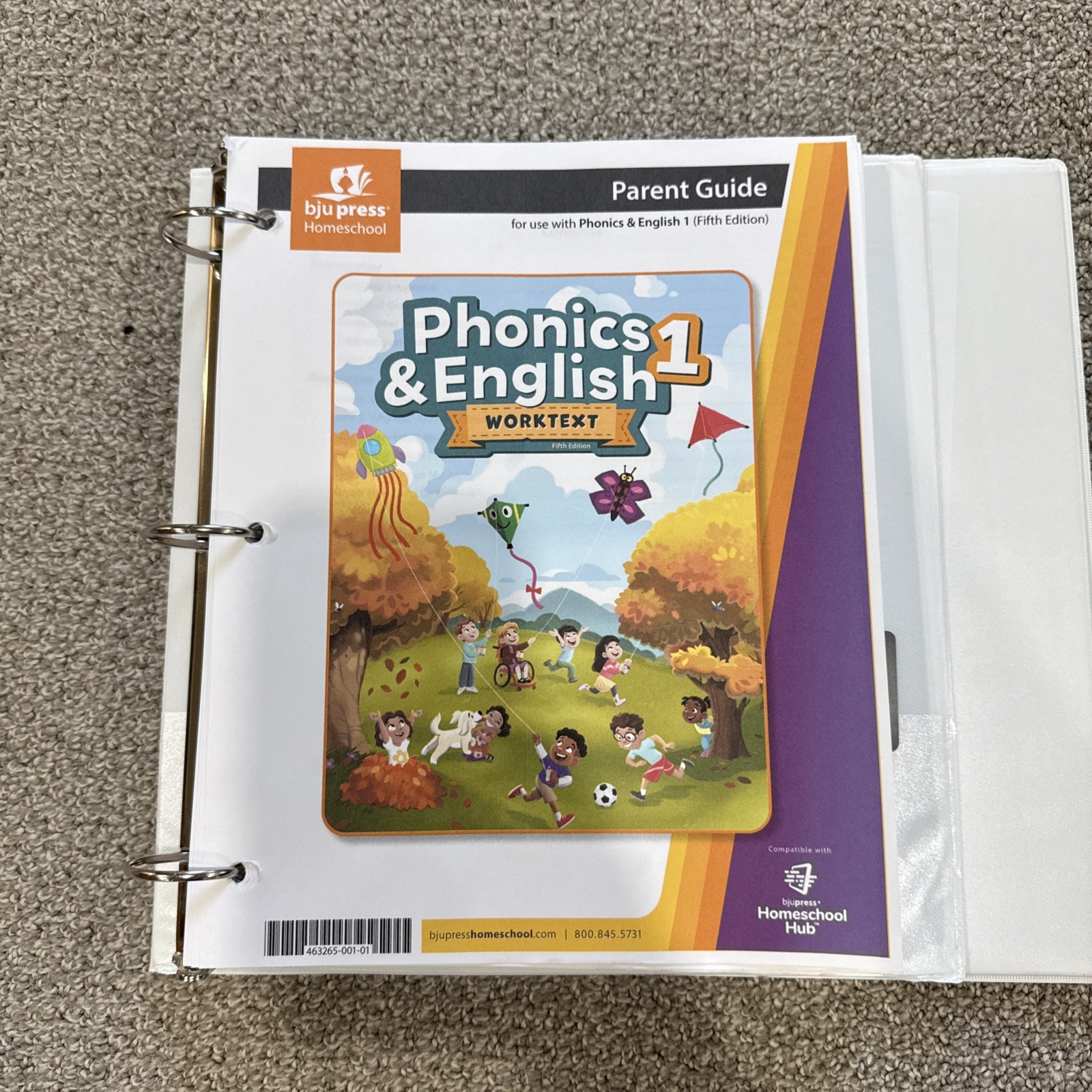 BJU Phonics & English 1: Parent Guide