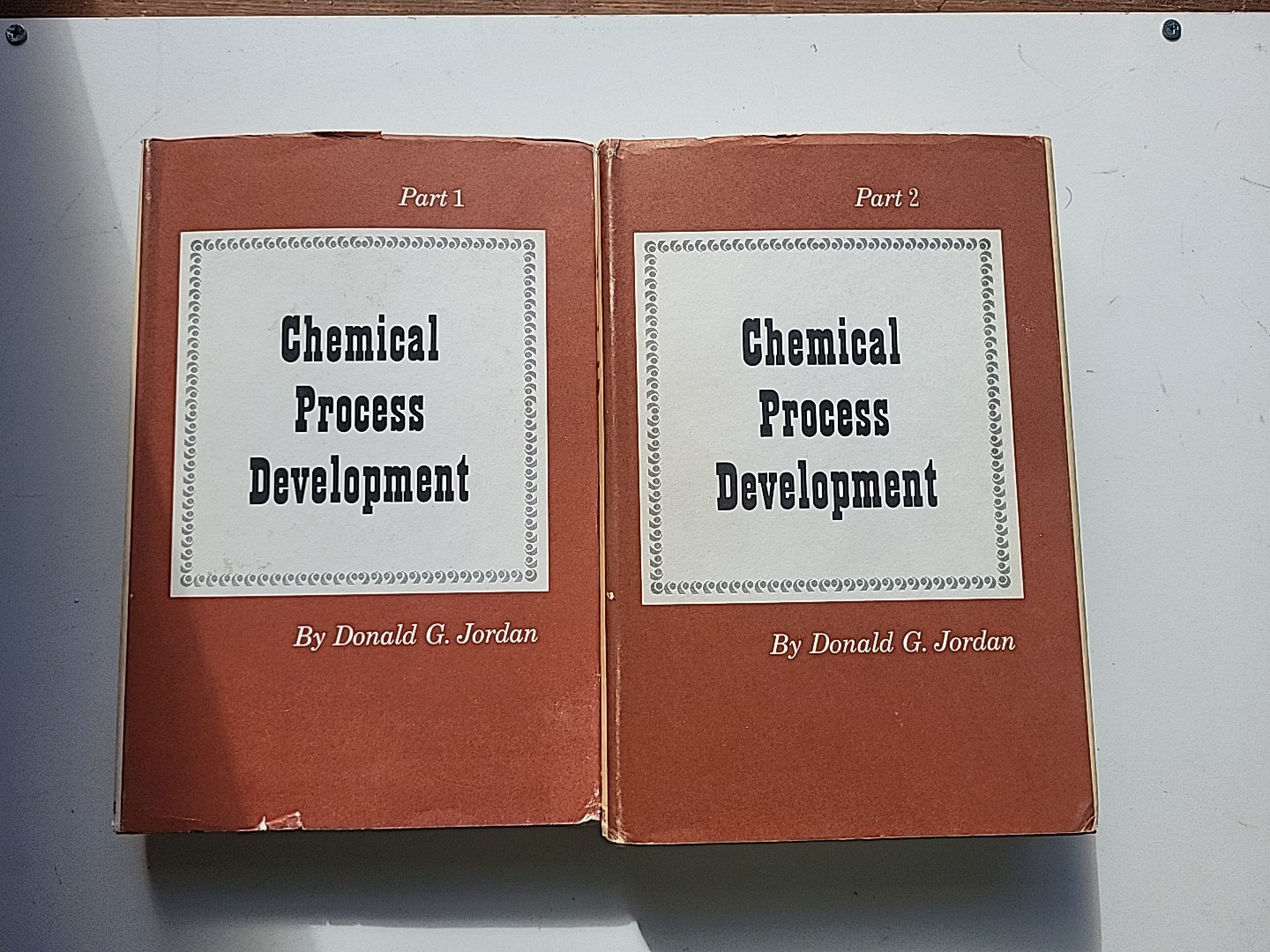 1968 Chemical Process Development Volumes 1 & 2 Hard Cover DJ FreeShipping