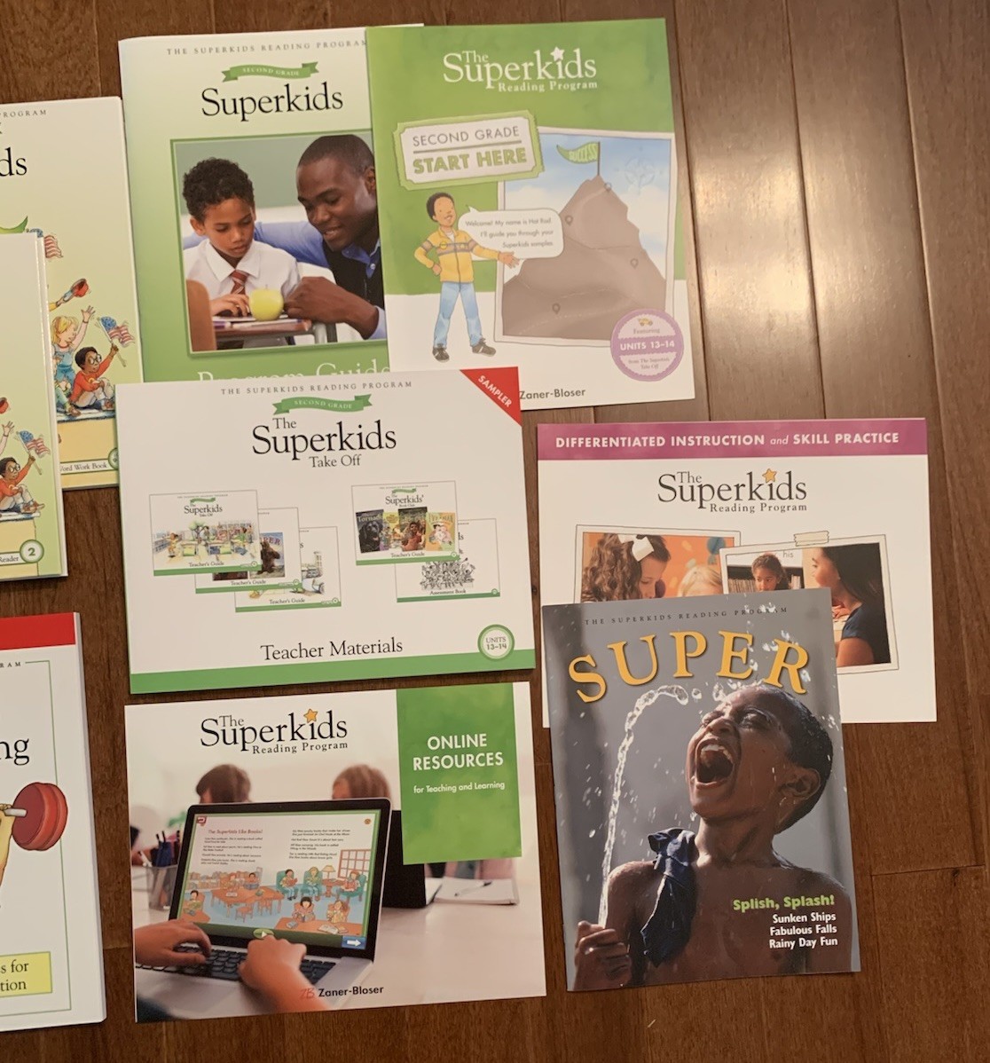 Superkids Reading Program Second 2nd Grade Sample Kit Teacher Zander-Bloser