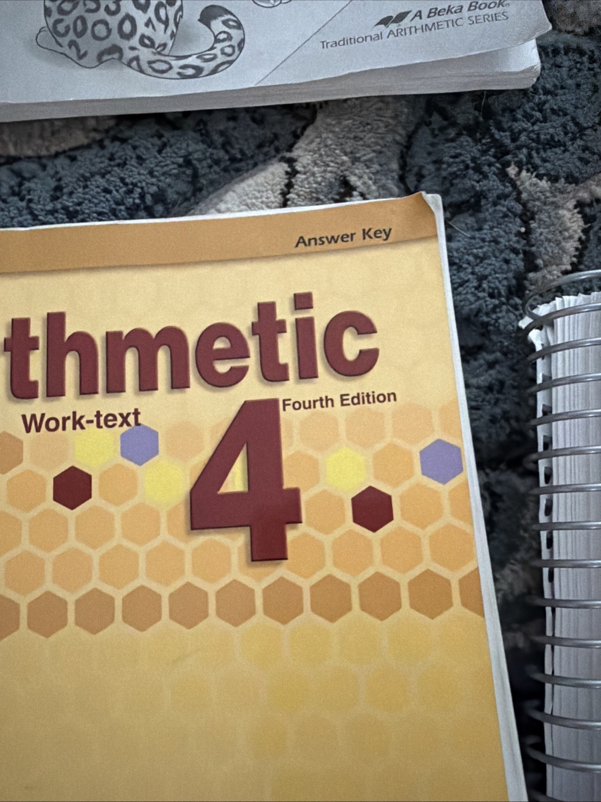 Abeka 5th Grade Arithmetic Full Subject, Kit, Lot, Work Text, Brand New, EUC