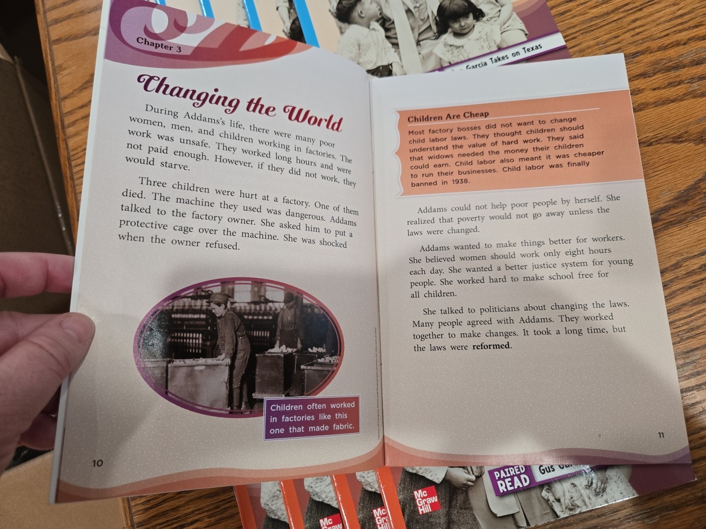10 Grade 5 Readers «Jane Addams» Homeschool/Classroom McGraw-Hill Education