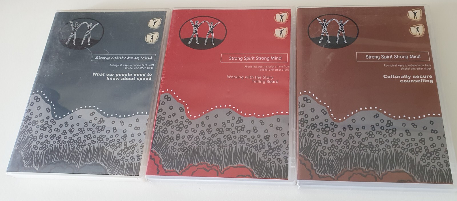 3 DVD’s – Strong Spirit Strong Mind – Aboriginal Drug and Alcohol Framework