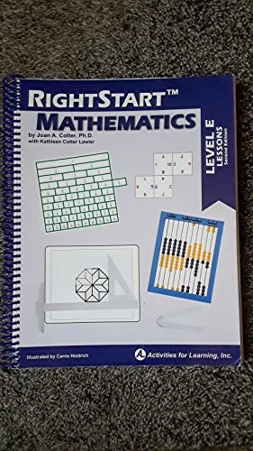 Rightstart Mathematics Lessons Leve…, Kathleen Cotter