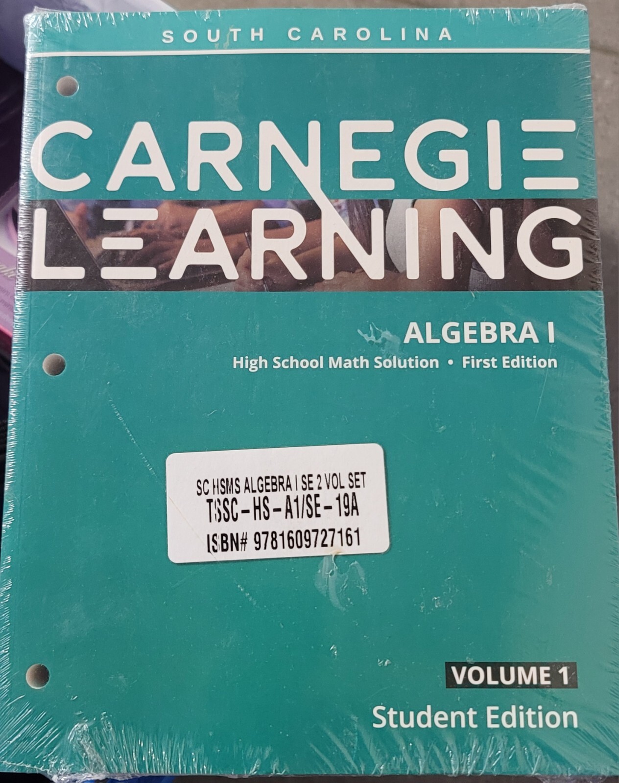 Carnegie Learning High School Math Solution Student Edition Vol 1 and Vol 2