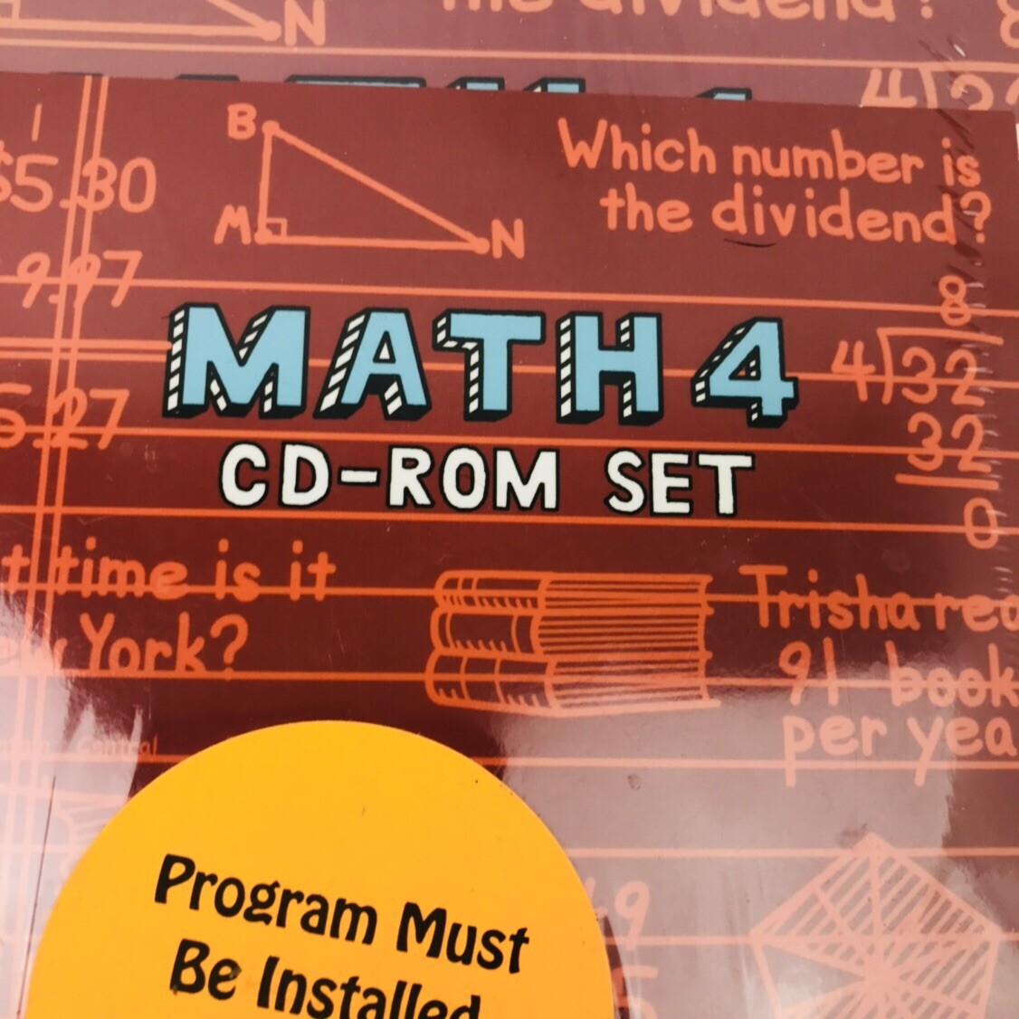 A Teaching Textbooks MATH 4: COMPLETE CD-ROM SET Homeschool Textbook Answer Book