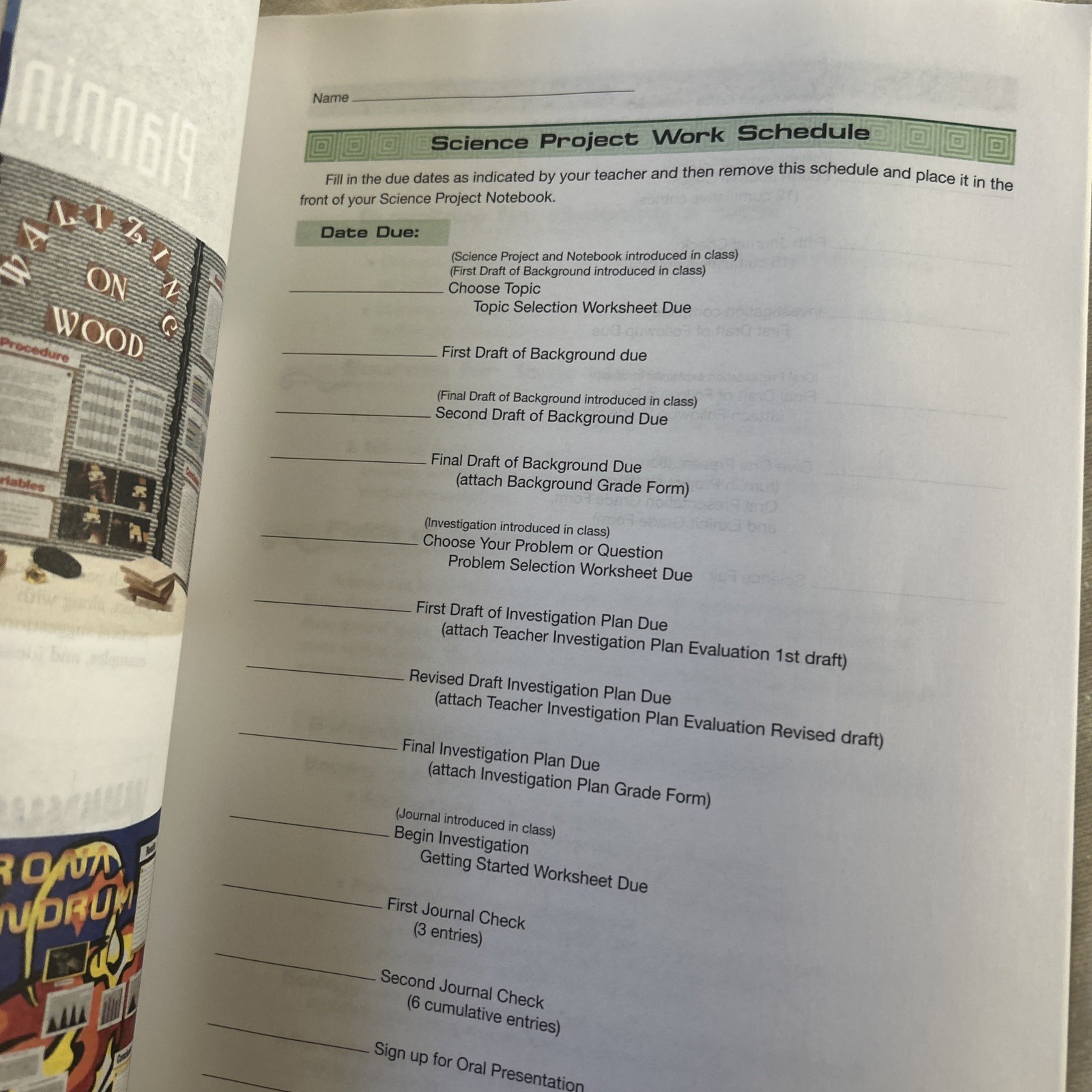 A Beka Science In Action Science Project Guide Book Abeka Ab4