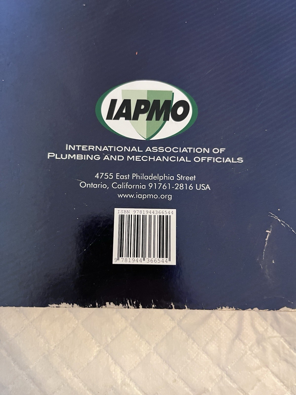 2021 Uniform Plumbing Code Illustrated Training Manual PB