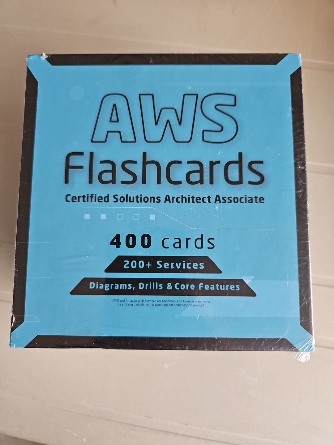 AWS Flashcards Certified Solutions Architect Associate 400 Cards 2024 SEALED NEW