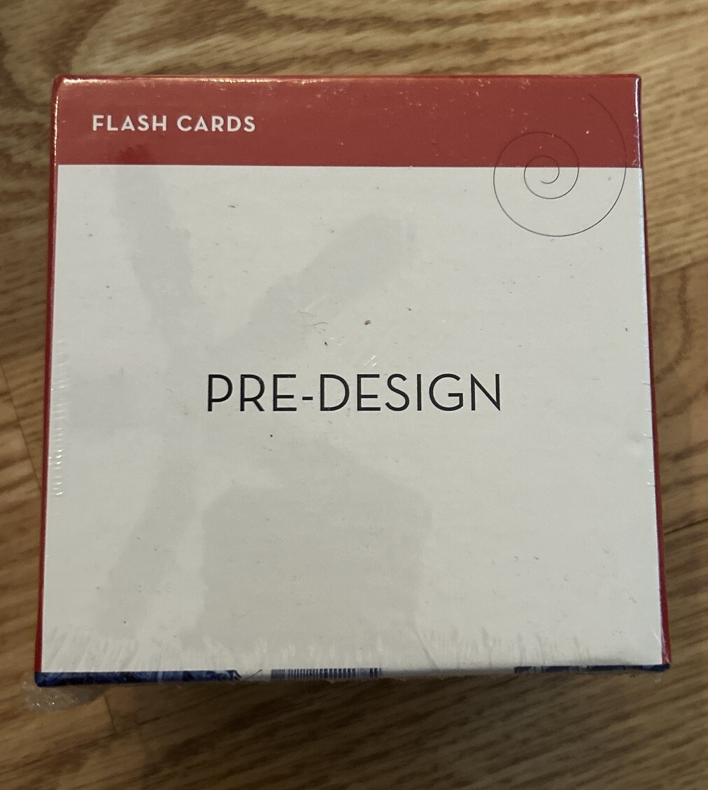 Kaplan Pre-Design AEC Education ARE Flash Cards, Architect Registration Exam NEW