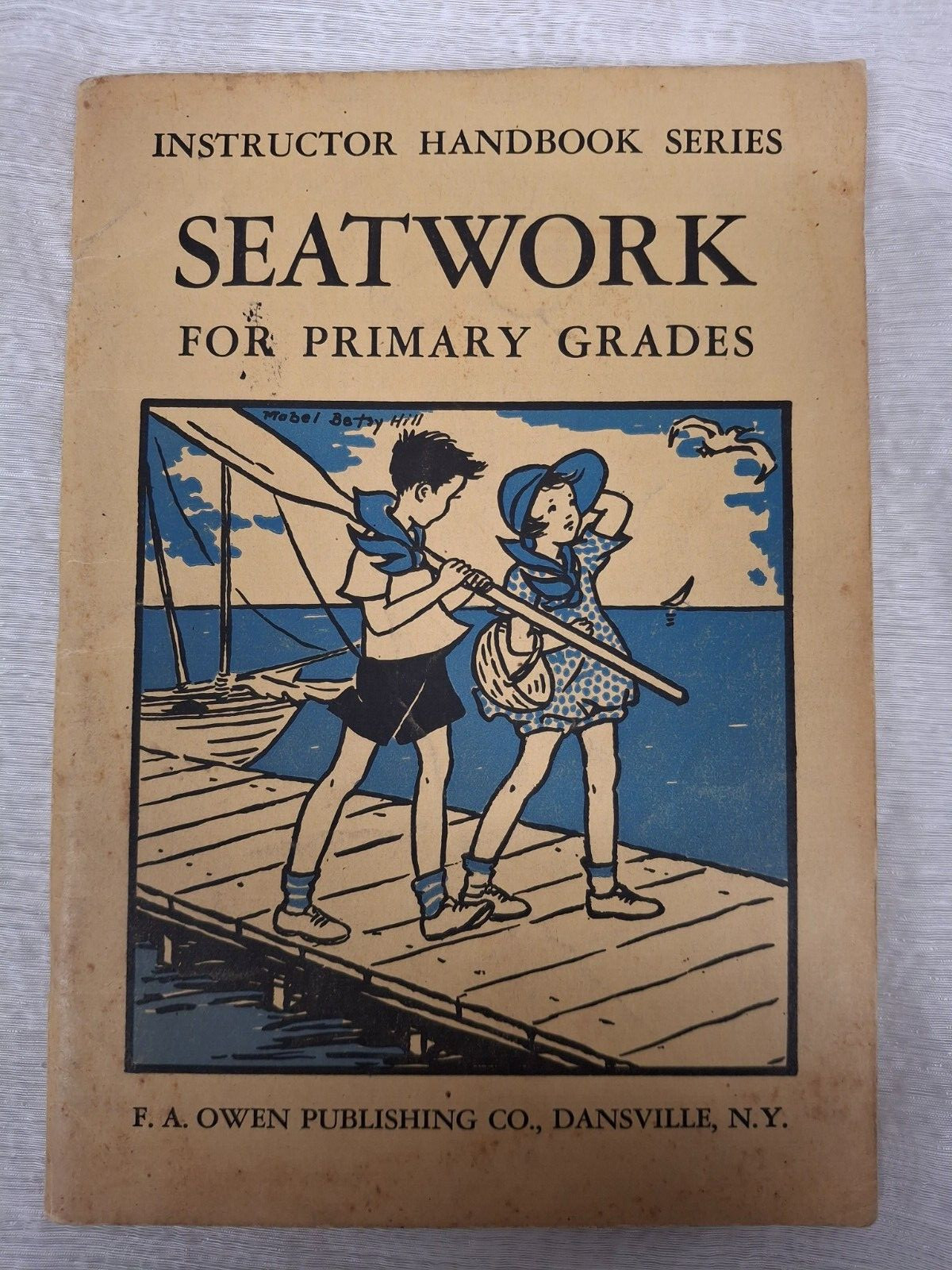 Paperback SEATWORK FOR PRIMARY GRADES Instructor Handbook Series 1935